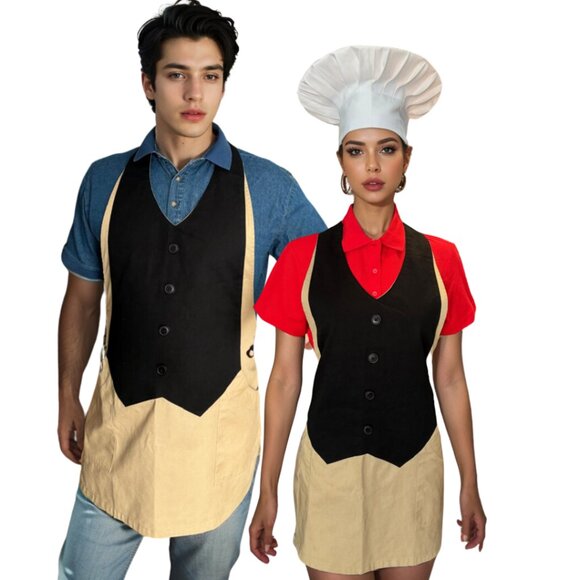 Designer Vest Apron – Stylish, Functional, and Easy Care - Picture 3 of 3